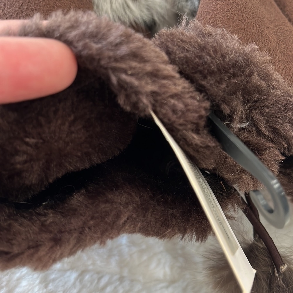 NEW | Rabbit Fur | Fingerless Gloves - Picture 4 of 5